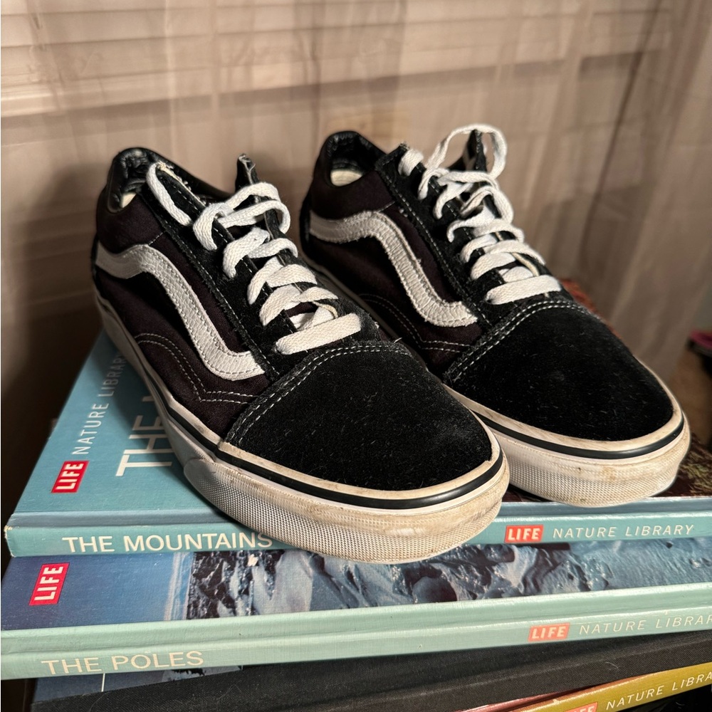 Women 7.5 classic suede vans